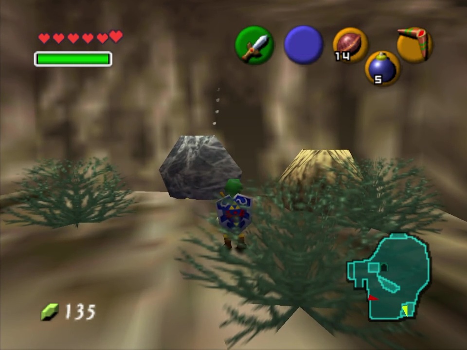 You'll have to blow up this rock near Jabu Jabu