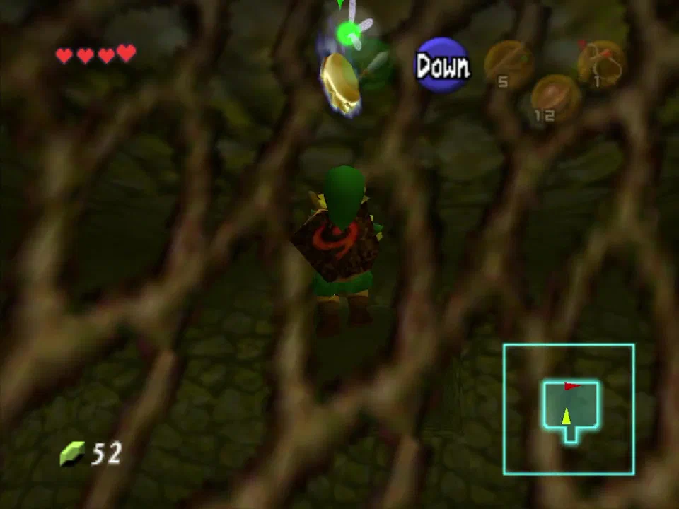 Grab the second Gold Skulltula if you want