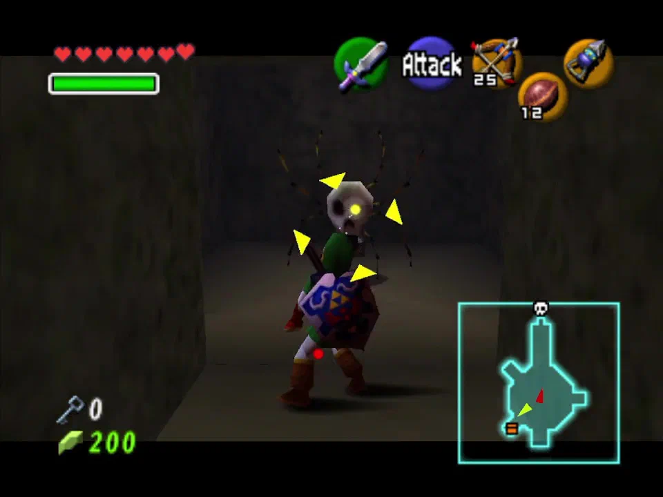 The 5th gold skulltula is in the room with this big skulltula